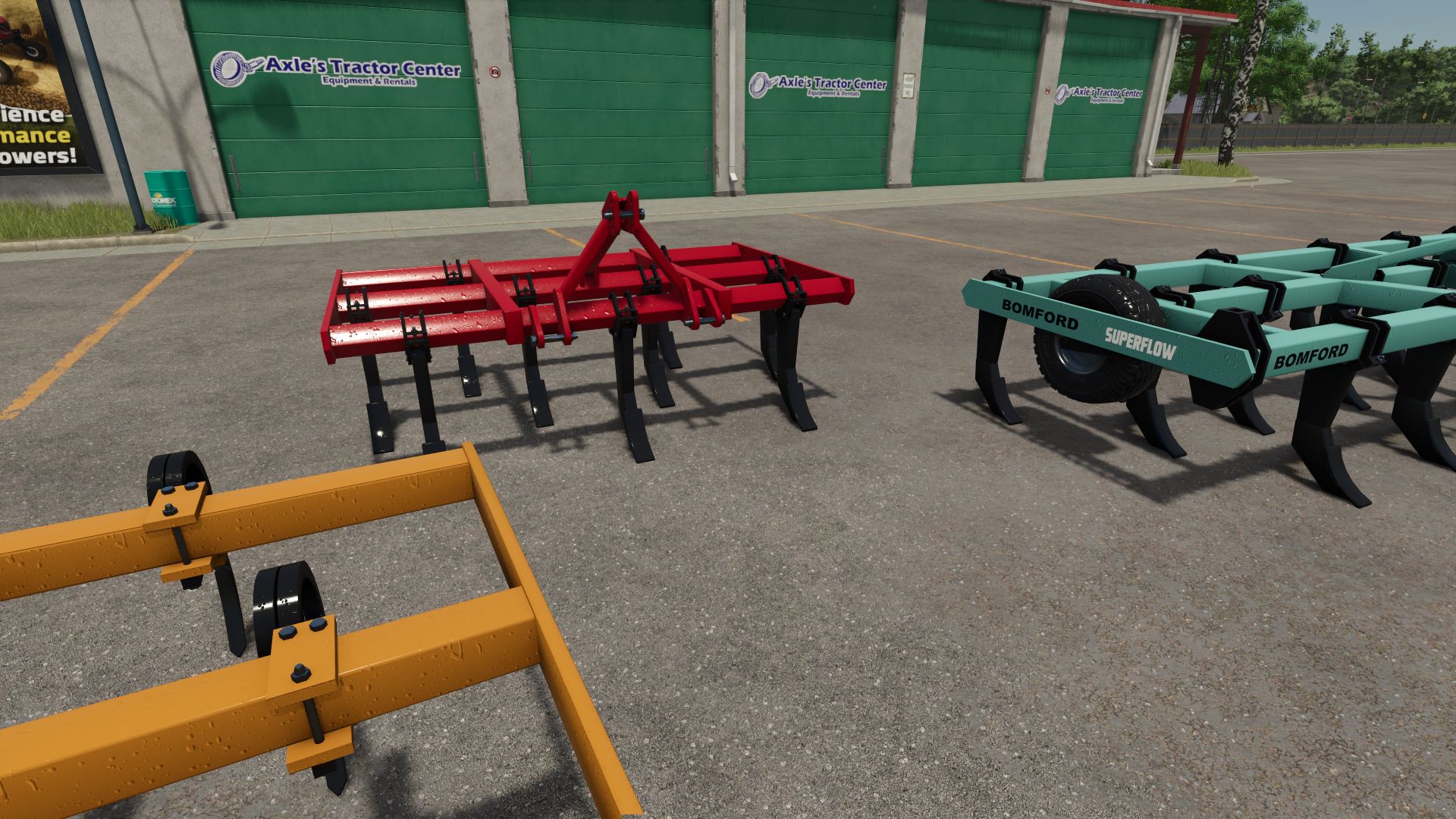 Pacote de Cultivadores Bomford