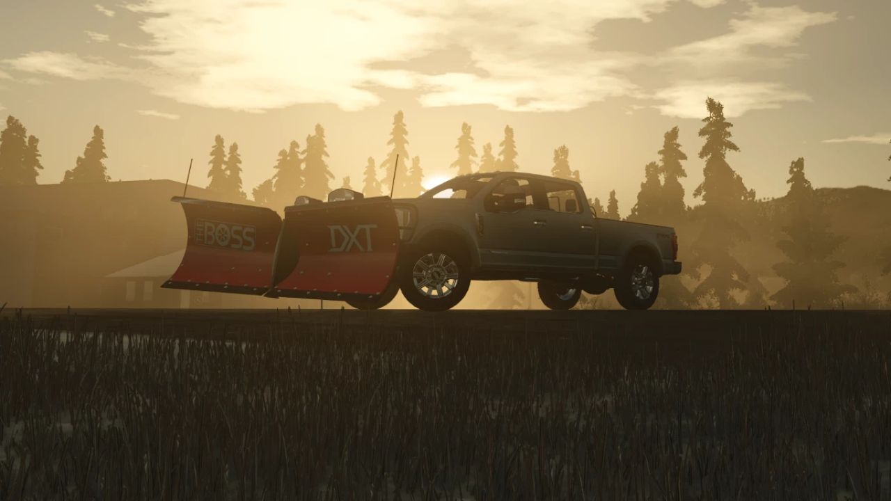 Boss DXT V sneeuwploeg