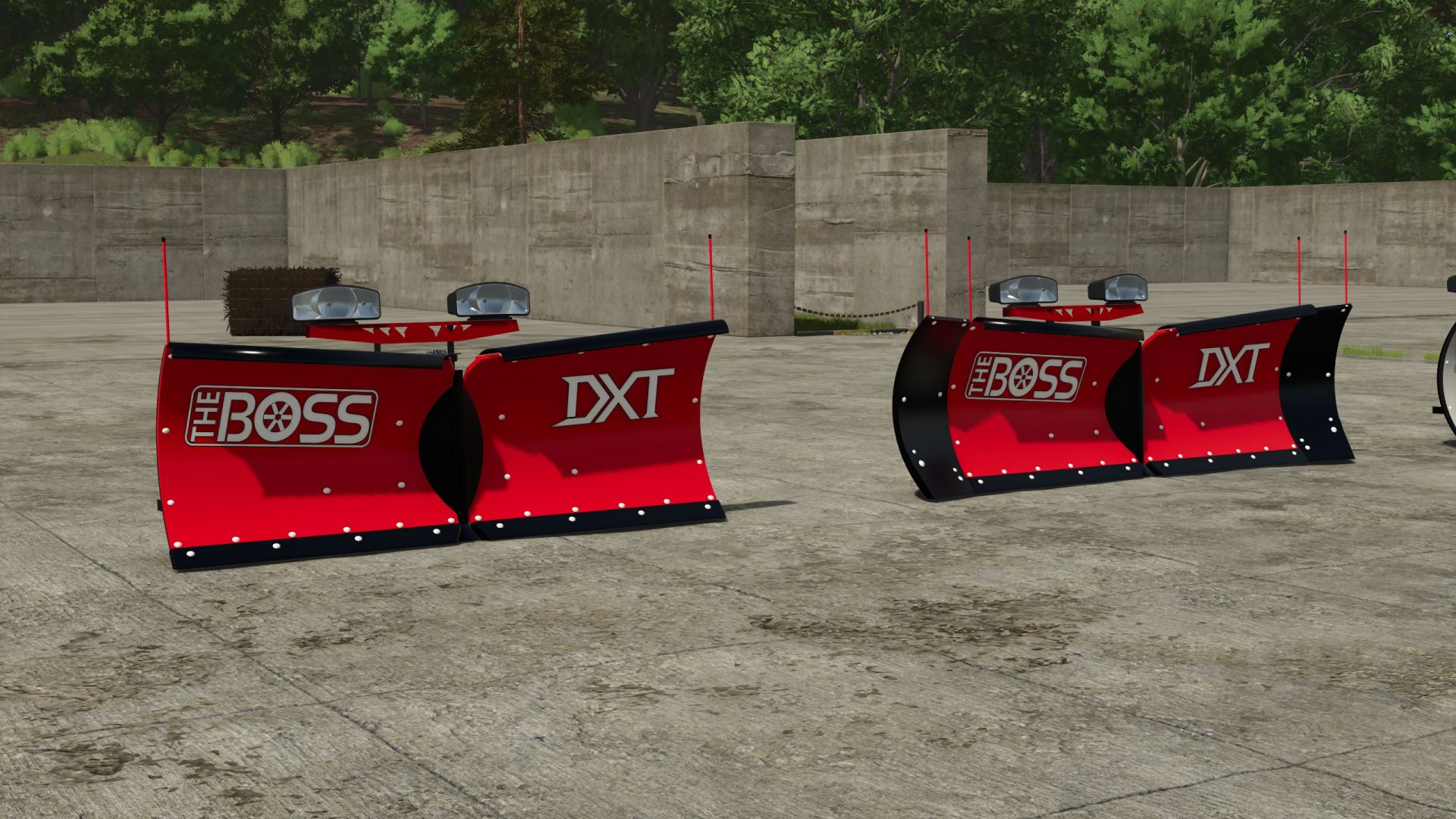 Boss DXT V sneeuwploeg