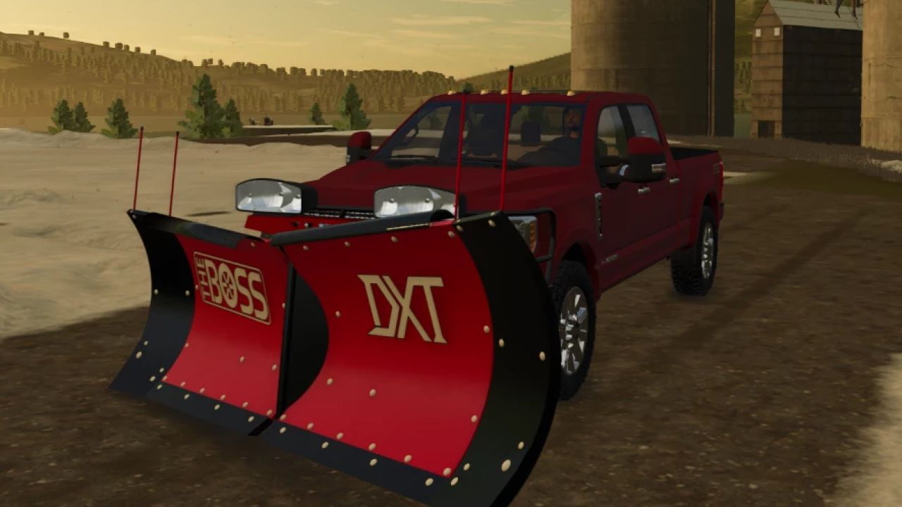 Boss DXT V sneeuwploeg