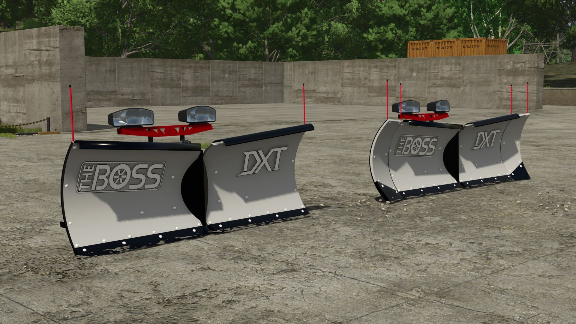 Boss DXT V sneeuwploeg