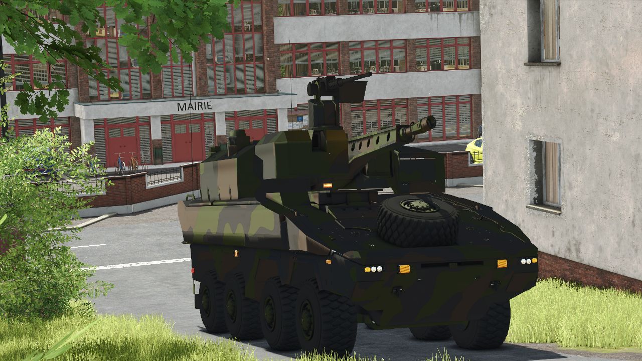 Boxer MRAV (8x8 gepantserd gevechtsvoertuig / variant met missiemodule)