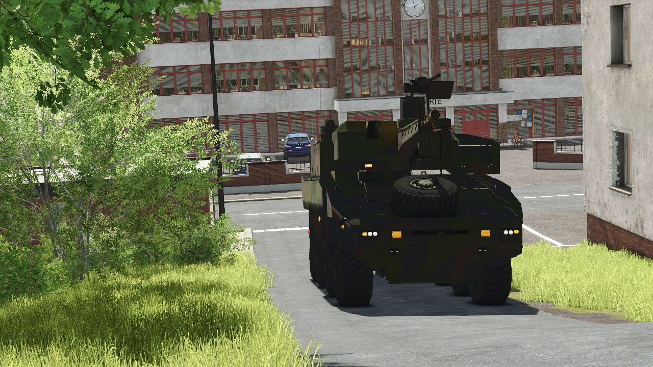 Boxer MRAV (8x8 gepantserd gevechtsvoertuig / variant met missiemodule)