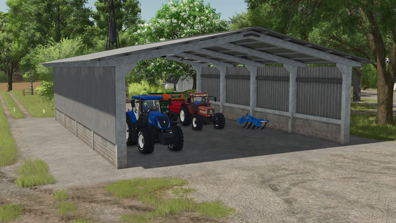 BR Precast Concrete Shed