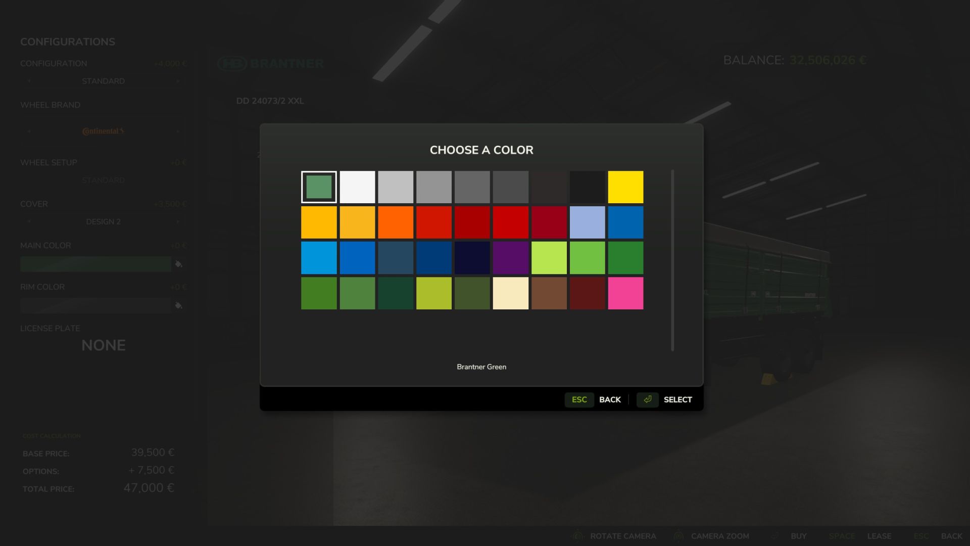 Brantner Pack (scelta dei colori)