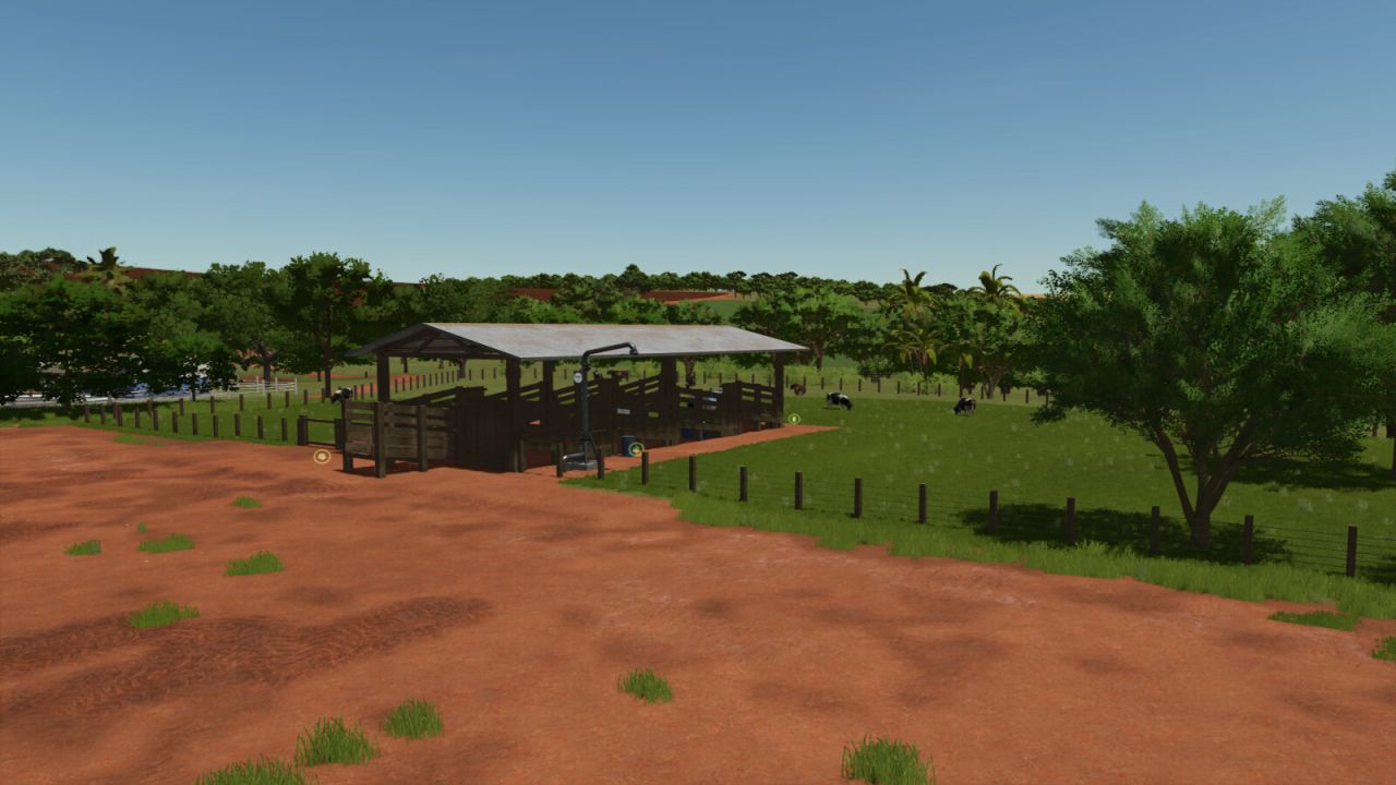 Brazilian Cow Pen With Loader