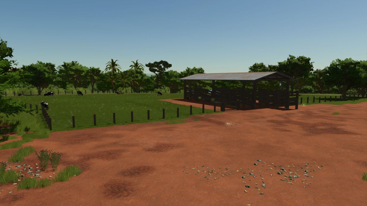 Brazilian Cow Pen With Loader