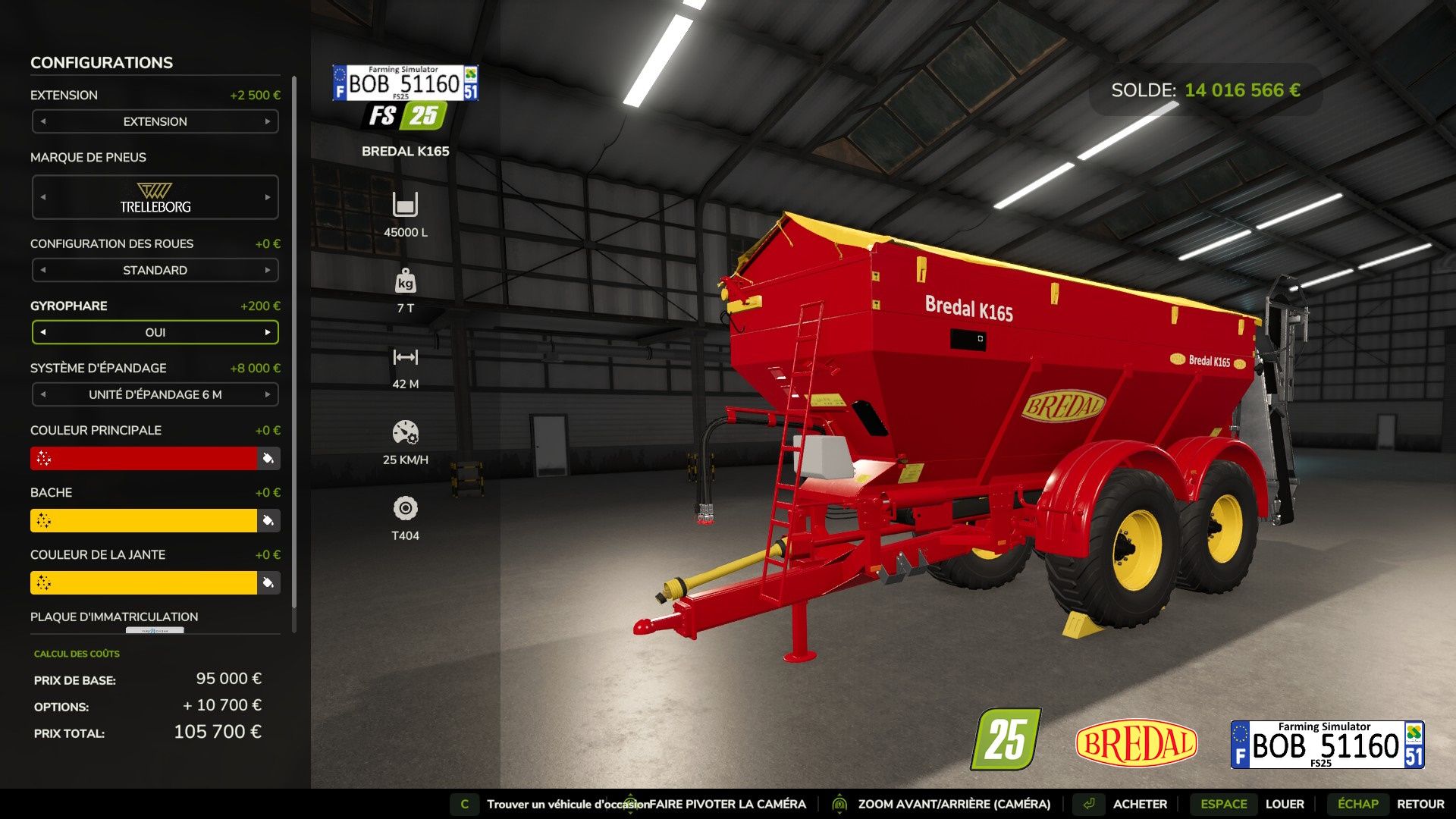 Bredal K165
