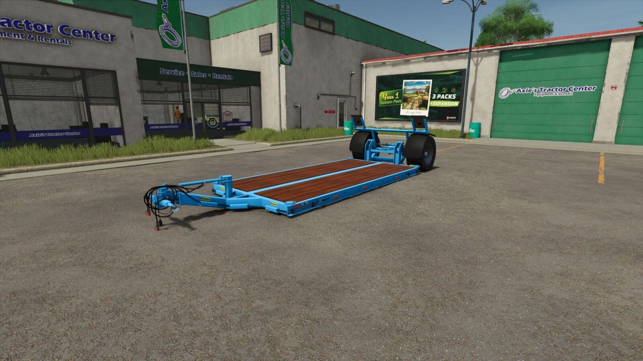 Remolque de transporte Bremer
