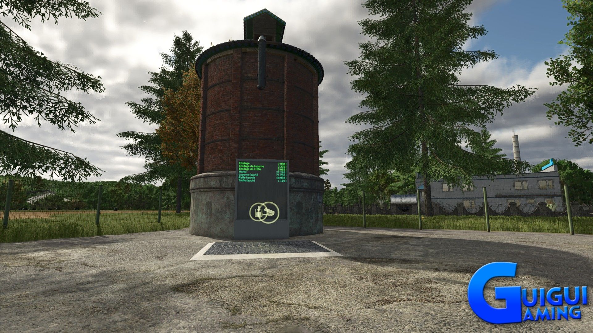 Silo de fermentation en brique