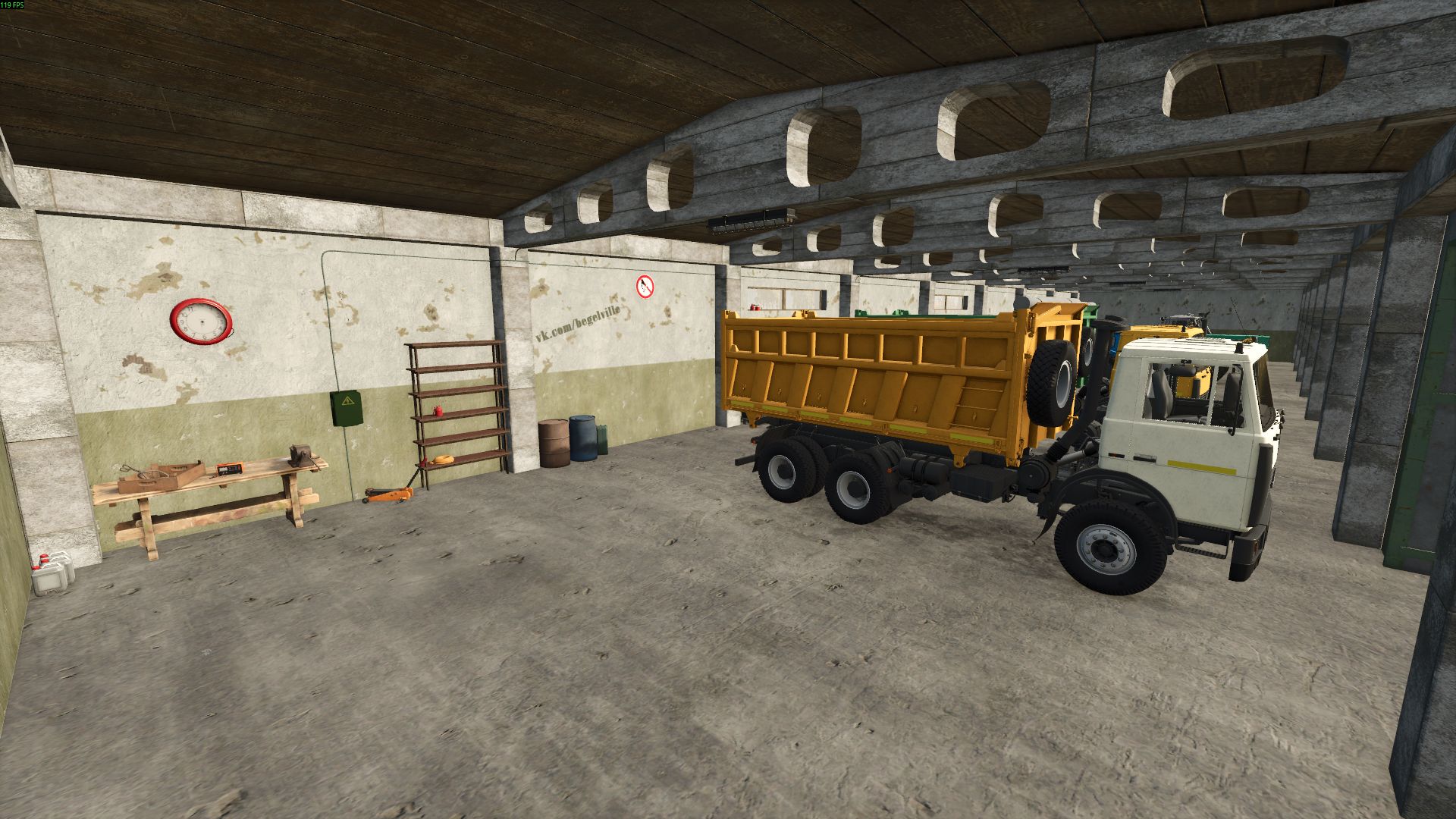 Garage en briques x8