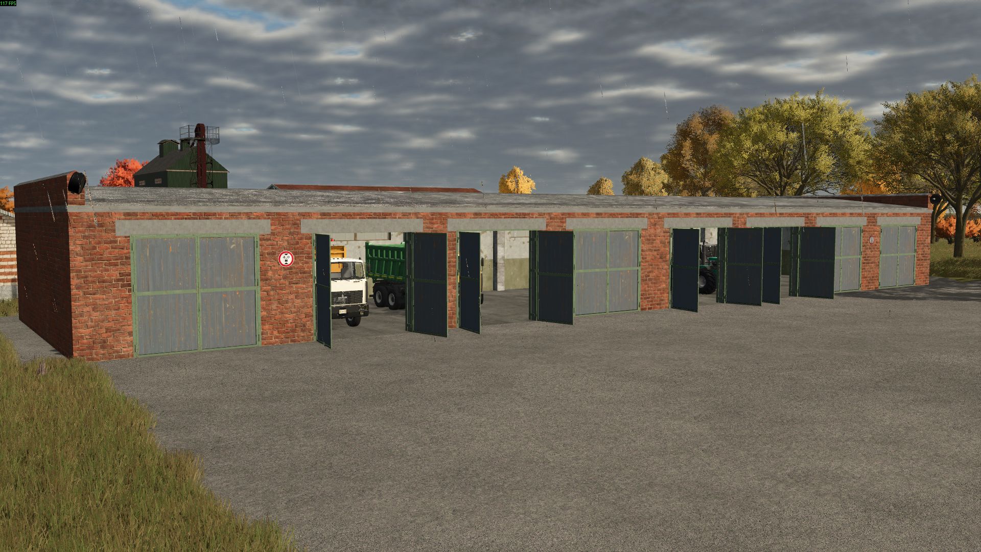 Garage en briques x8