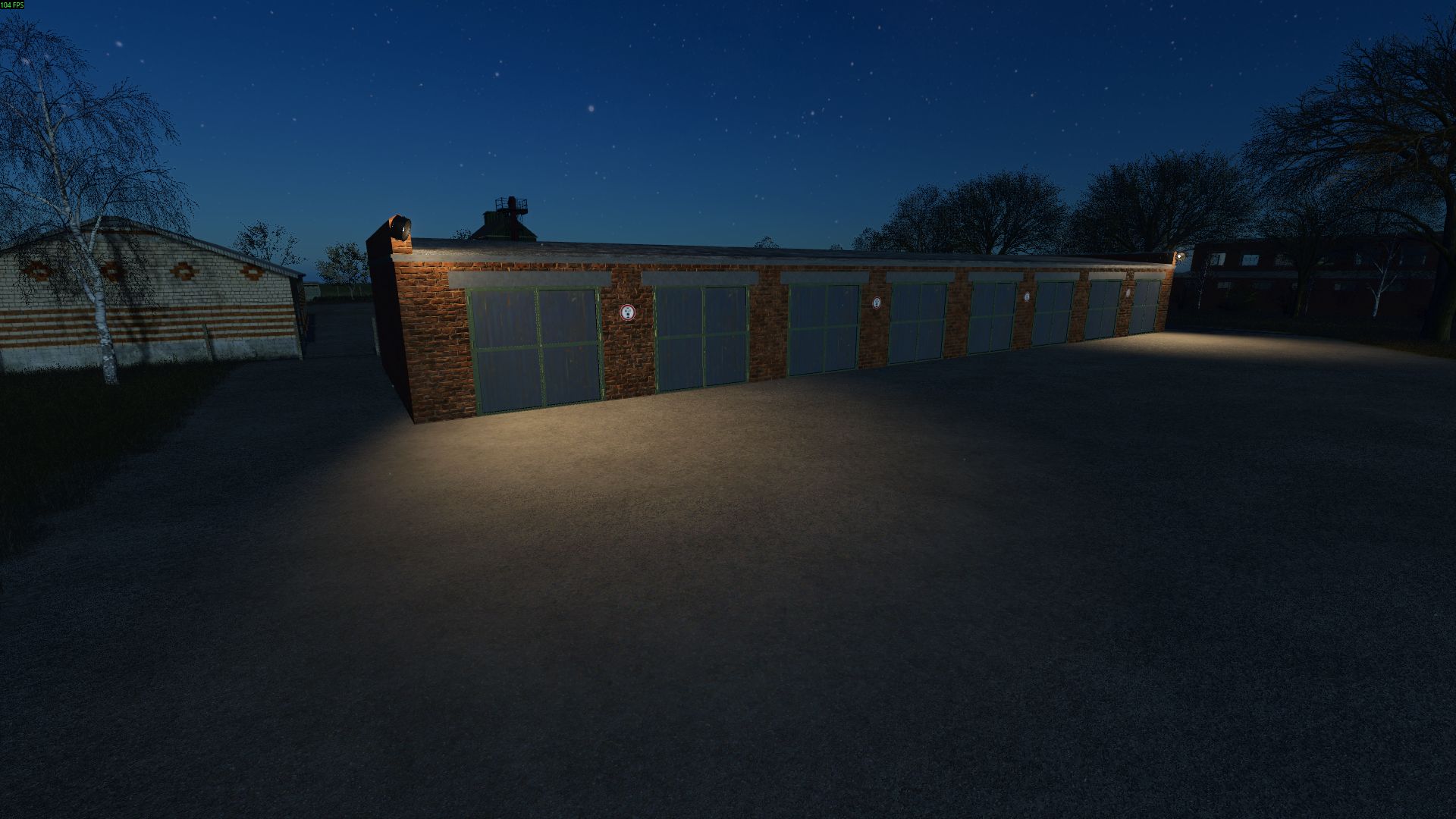 Garage en briques x8