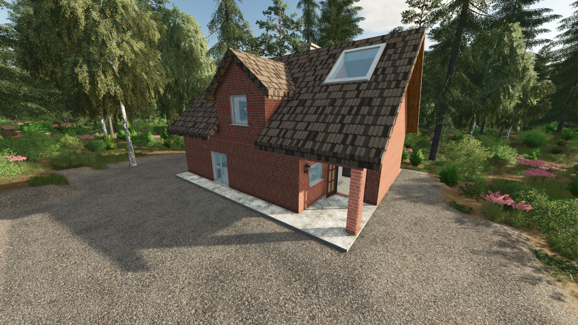 Maison en briques