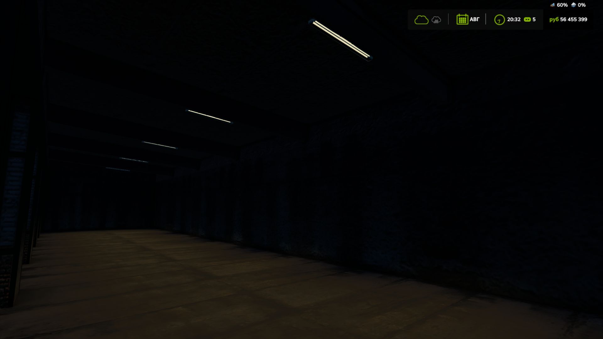 Ceglany stary garaż