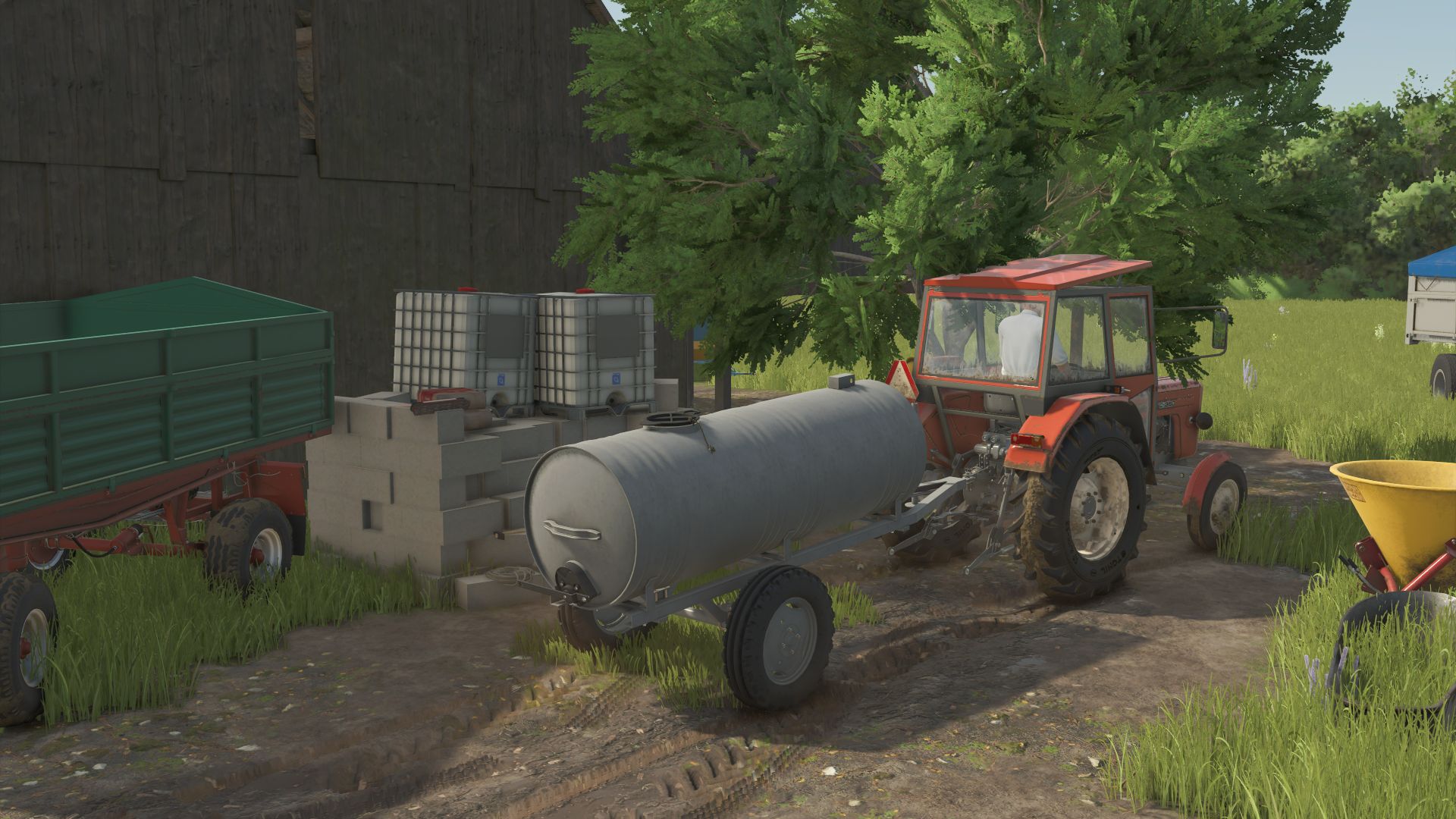 Ziegelstein-Wassertank