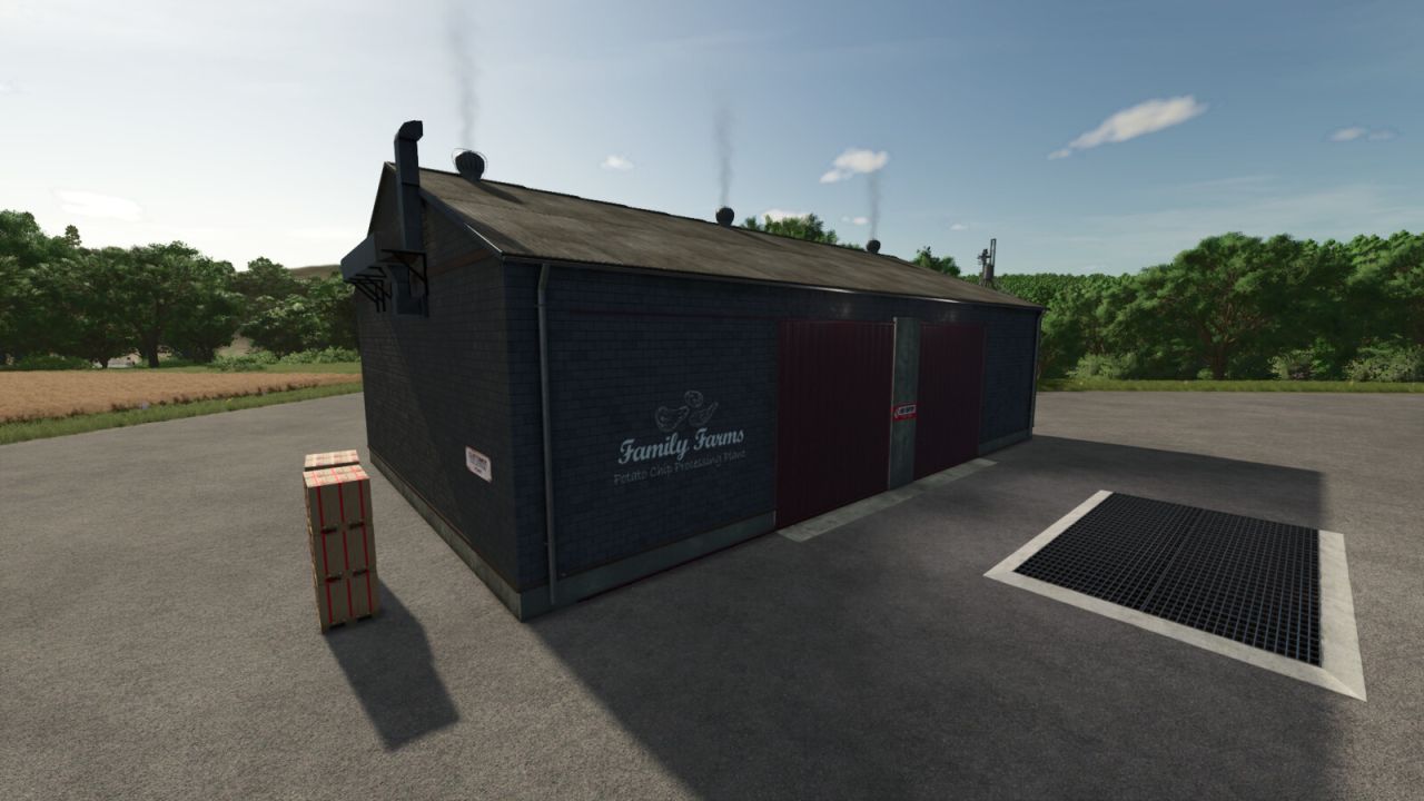 İngiliz ve Kanada Patates / Mısır Cipsi İşleme Tesisi