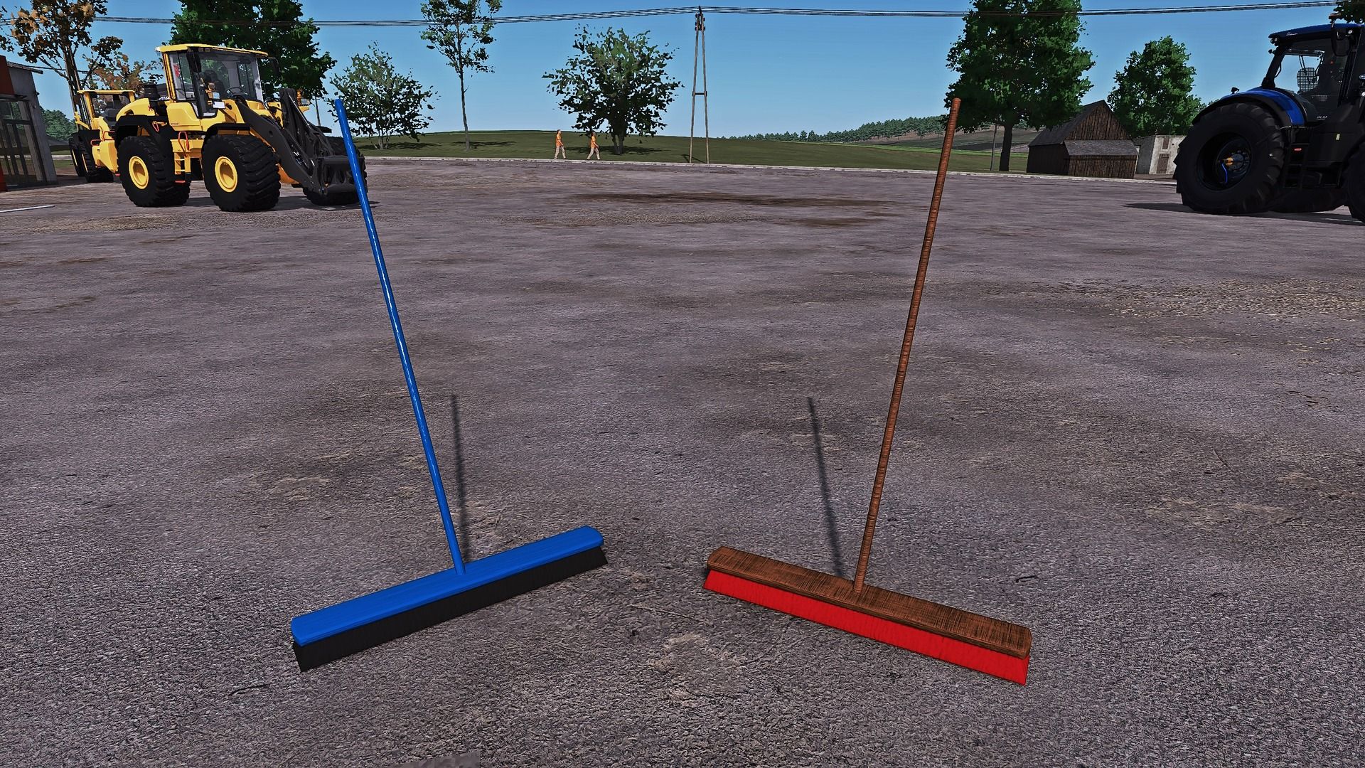 Scopa per il cortile