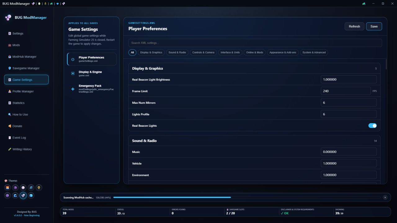 BUG ModManager FS25 thumbnail 6