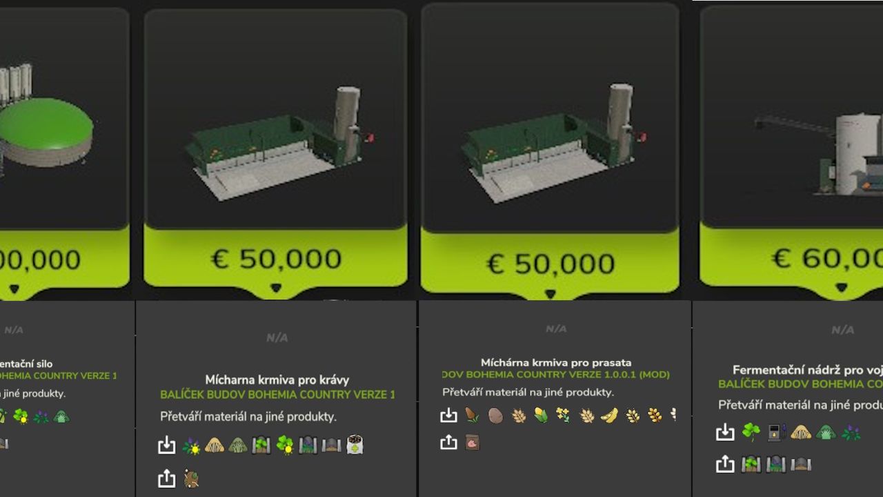 Buildings Pack (Bohemia Country 25) FS25 thumbnail 3