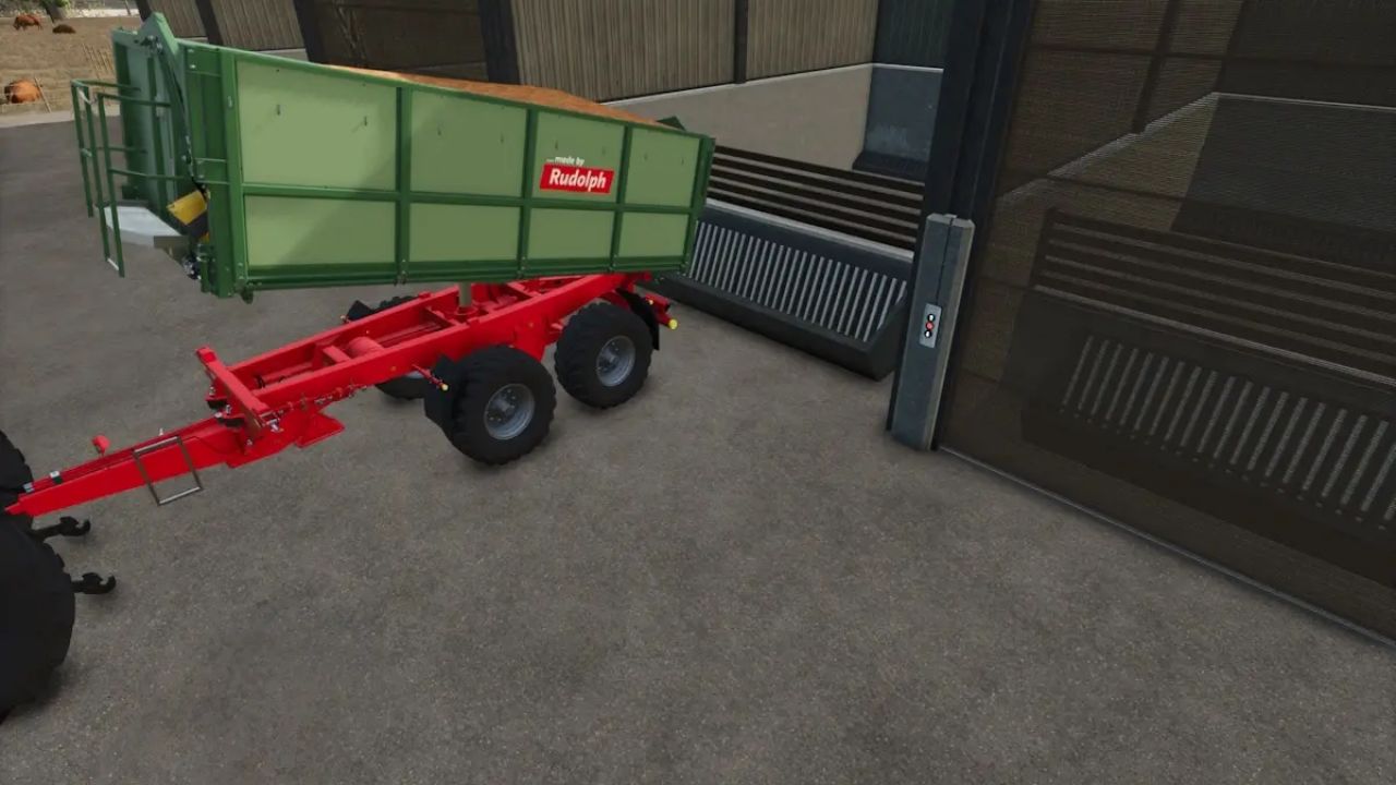 Bulk hall for soil crops