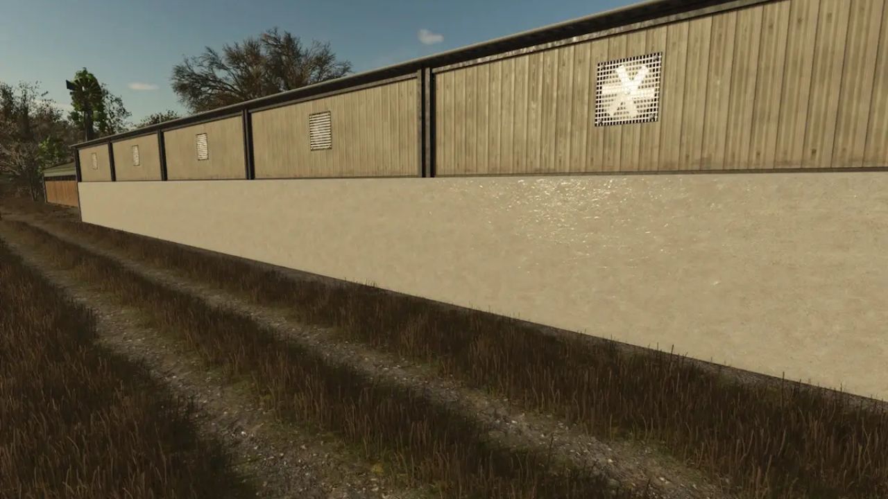 Bulk hall for soil crops