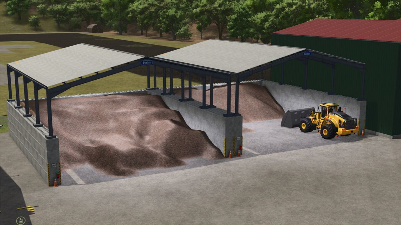 Schüttgut/Silo Halle