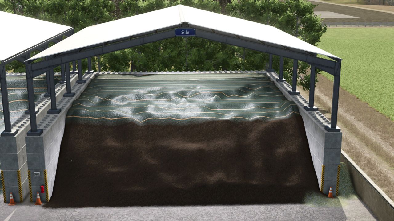 Schüttgut/Silo Halle