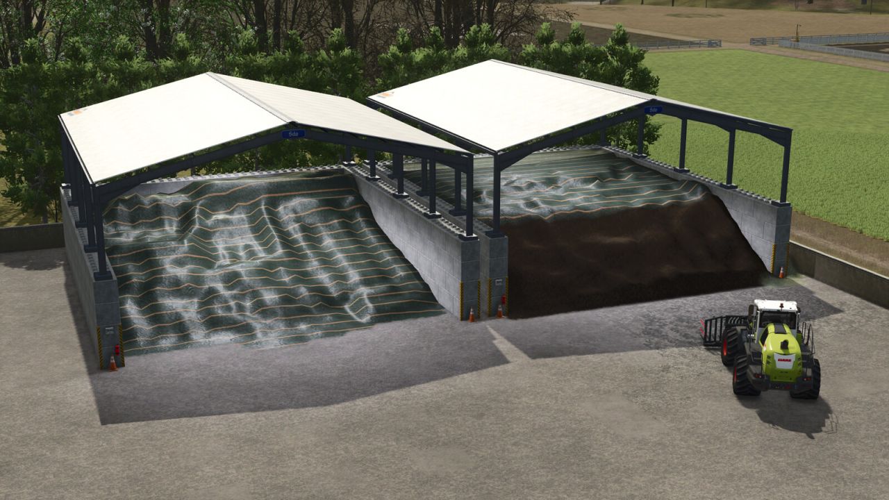 Schüttgut/Silo Halle