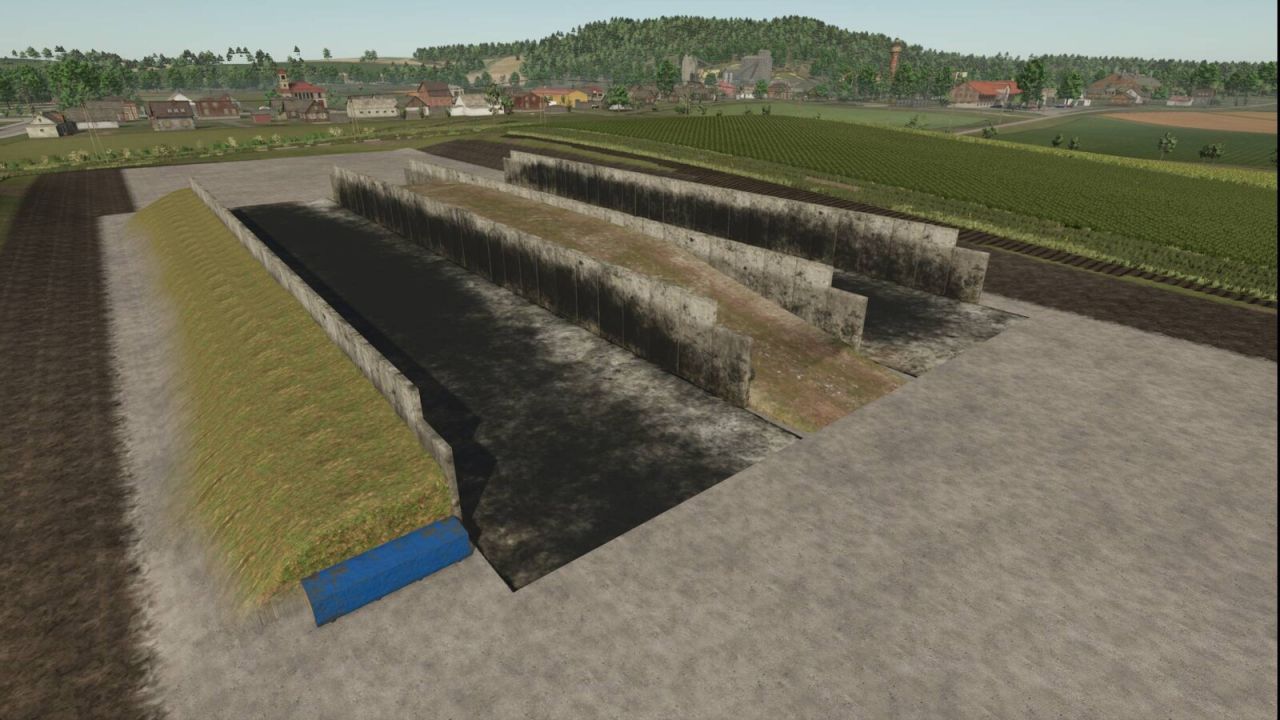 Almacenamiento de Bunker Silo Bale