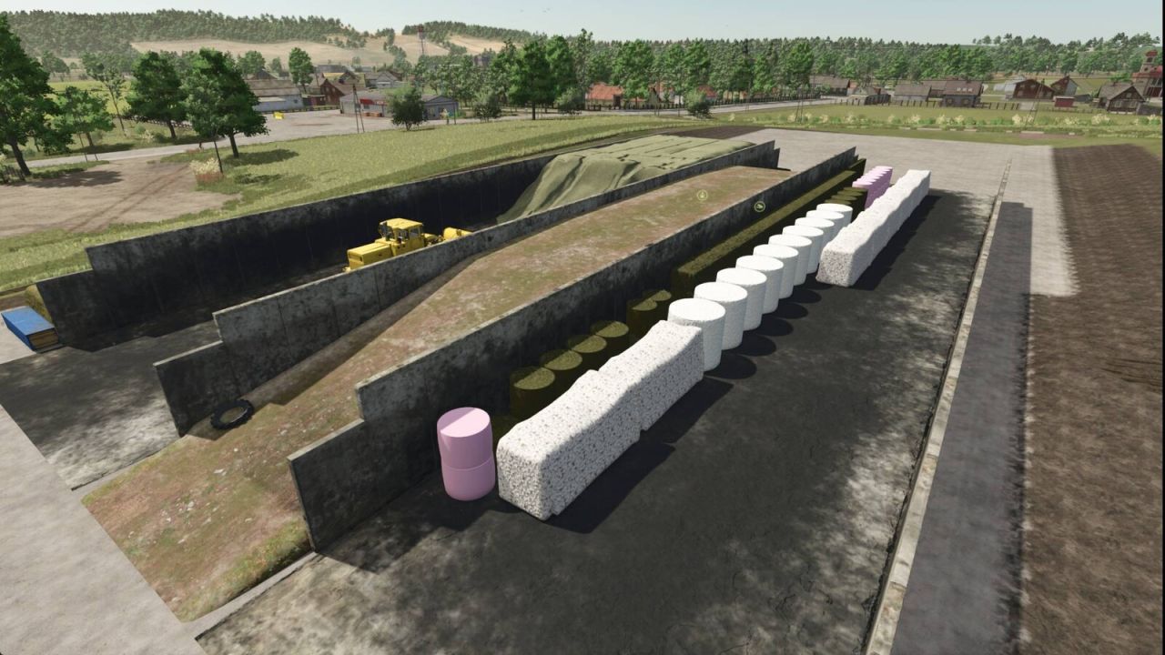 Bunkersilo Balenopslag