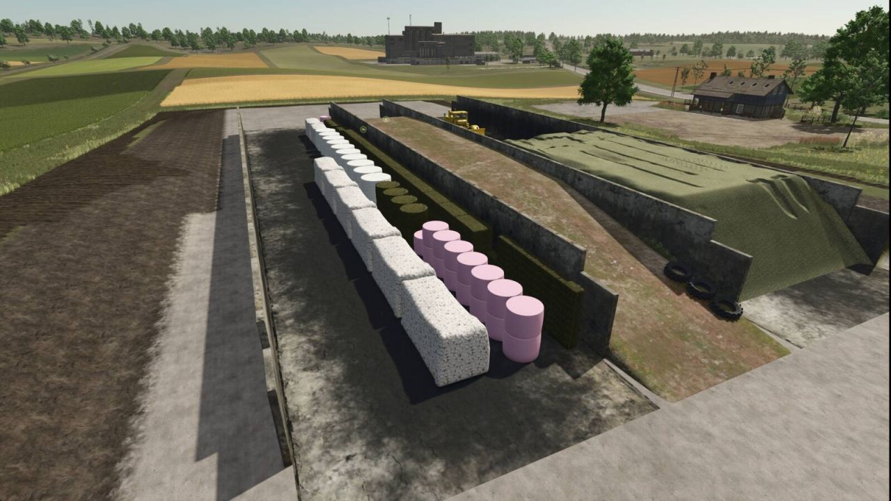 Bunkersilo Balenopslag