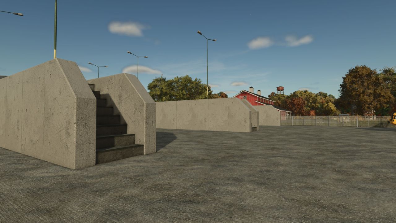 Bunker silo set modulair