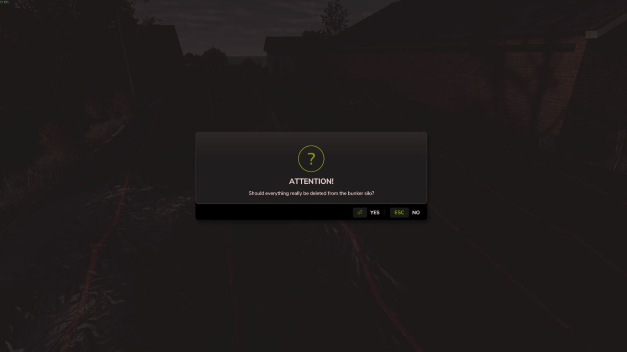 Utilità del silo del bunker