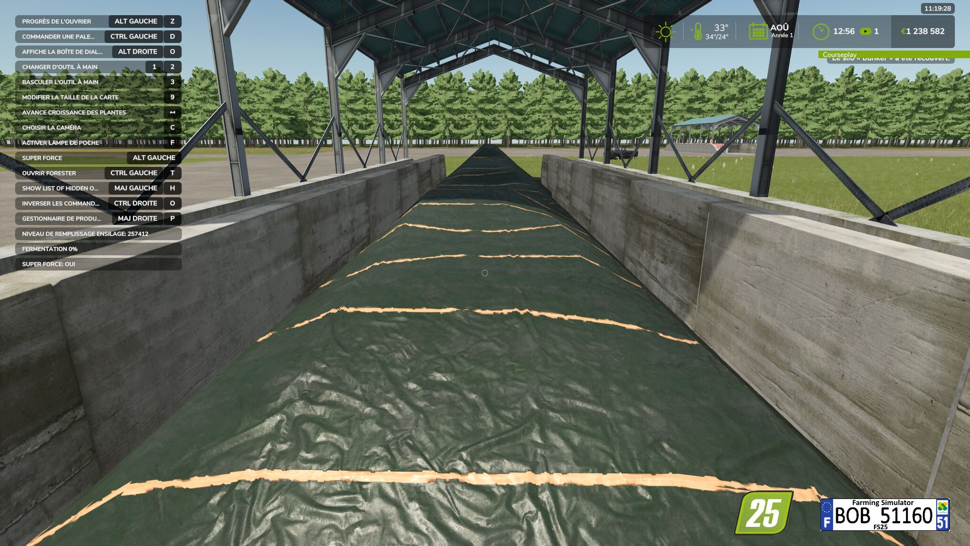 Bunker Silo With Shelter
