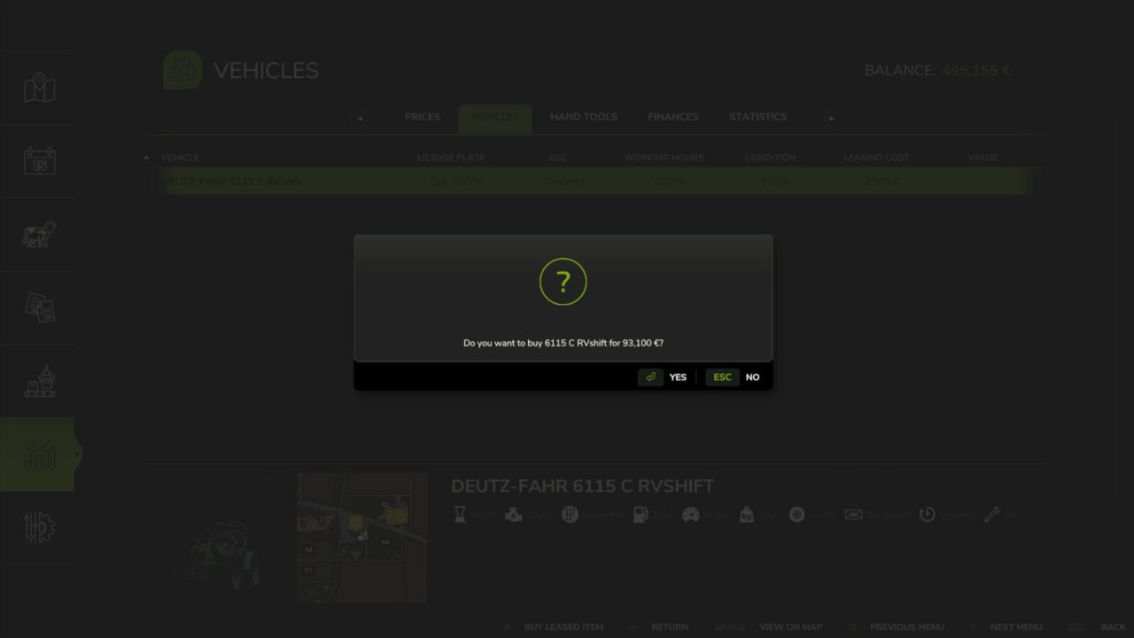 Buy Leased Equipment FS25 thumbnail 2