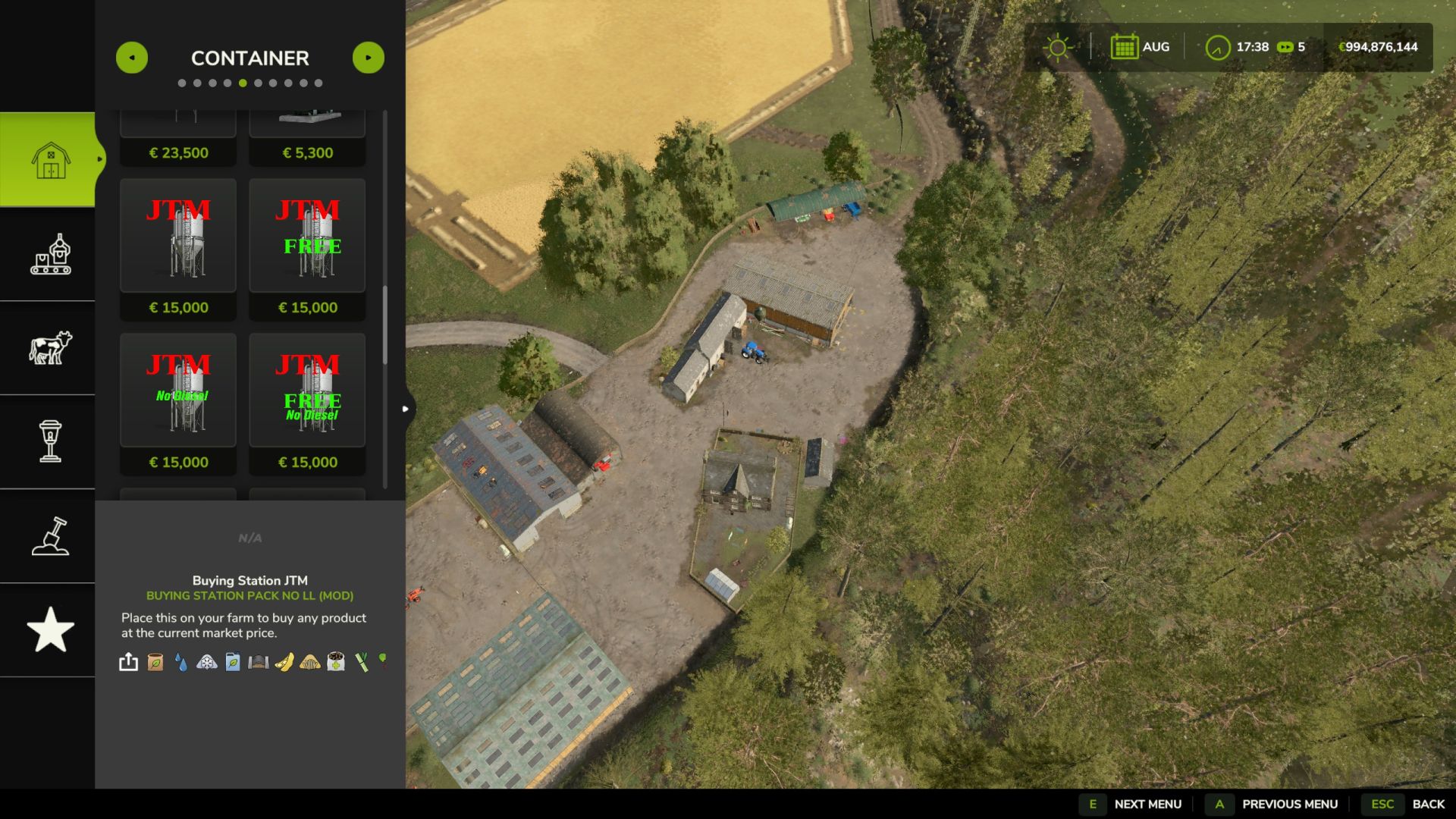 Buying Station Pack No Liquid Lime