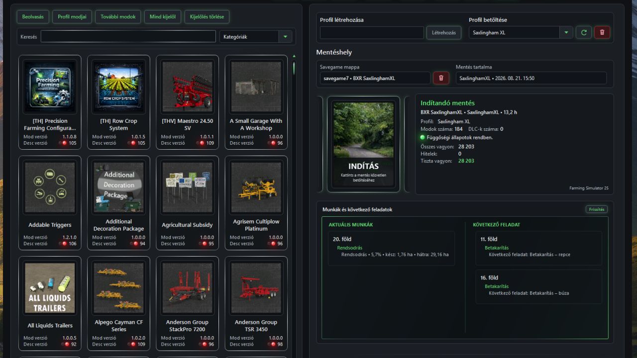 Gerenciador de mods BXR