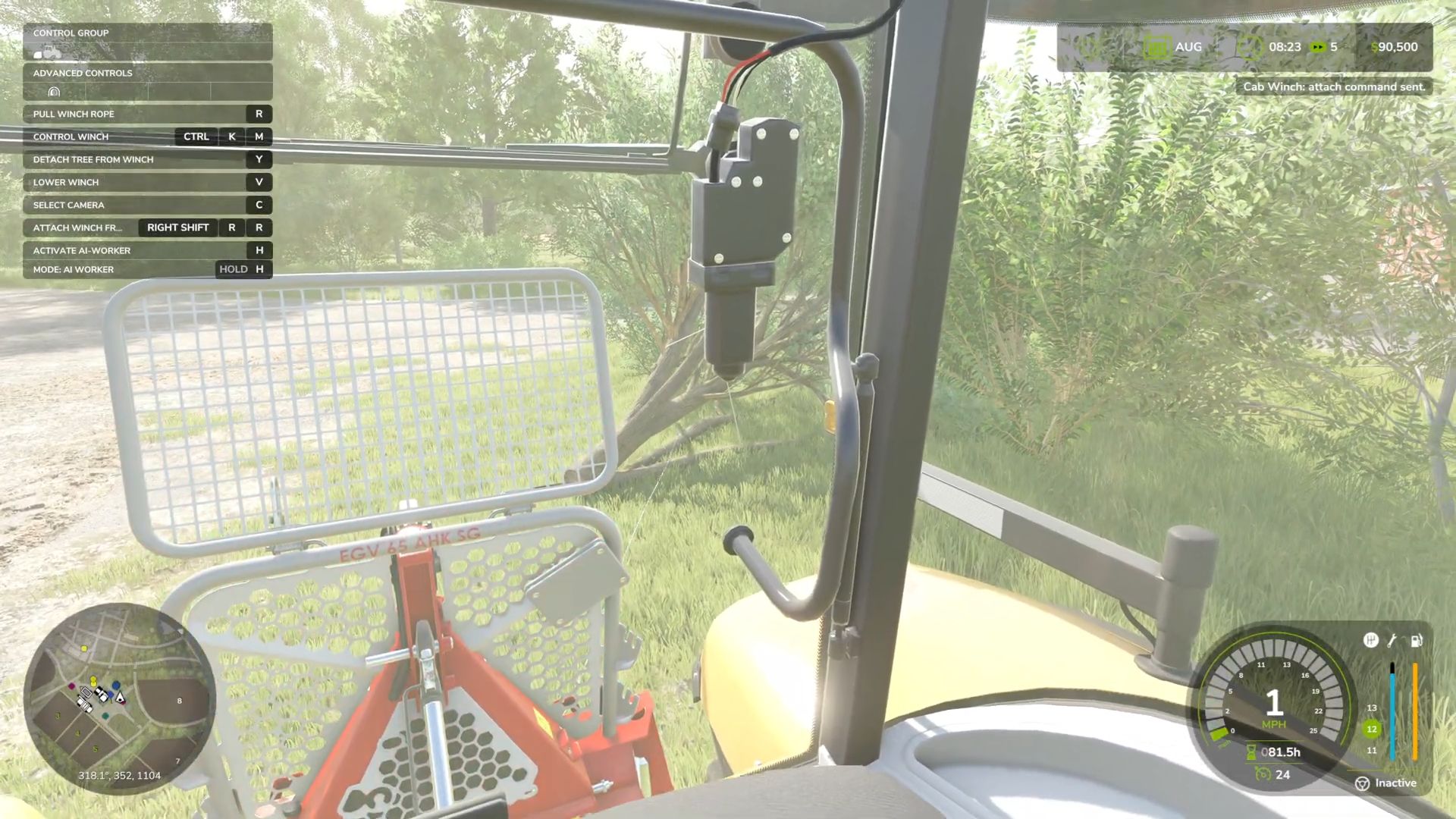 Cab Winch
