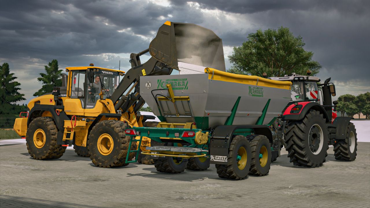 Zestaw rozsiewaczy nawozów Camara