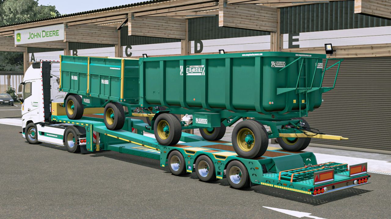 Camara Semitrailer Lowloader