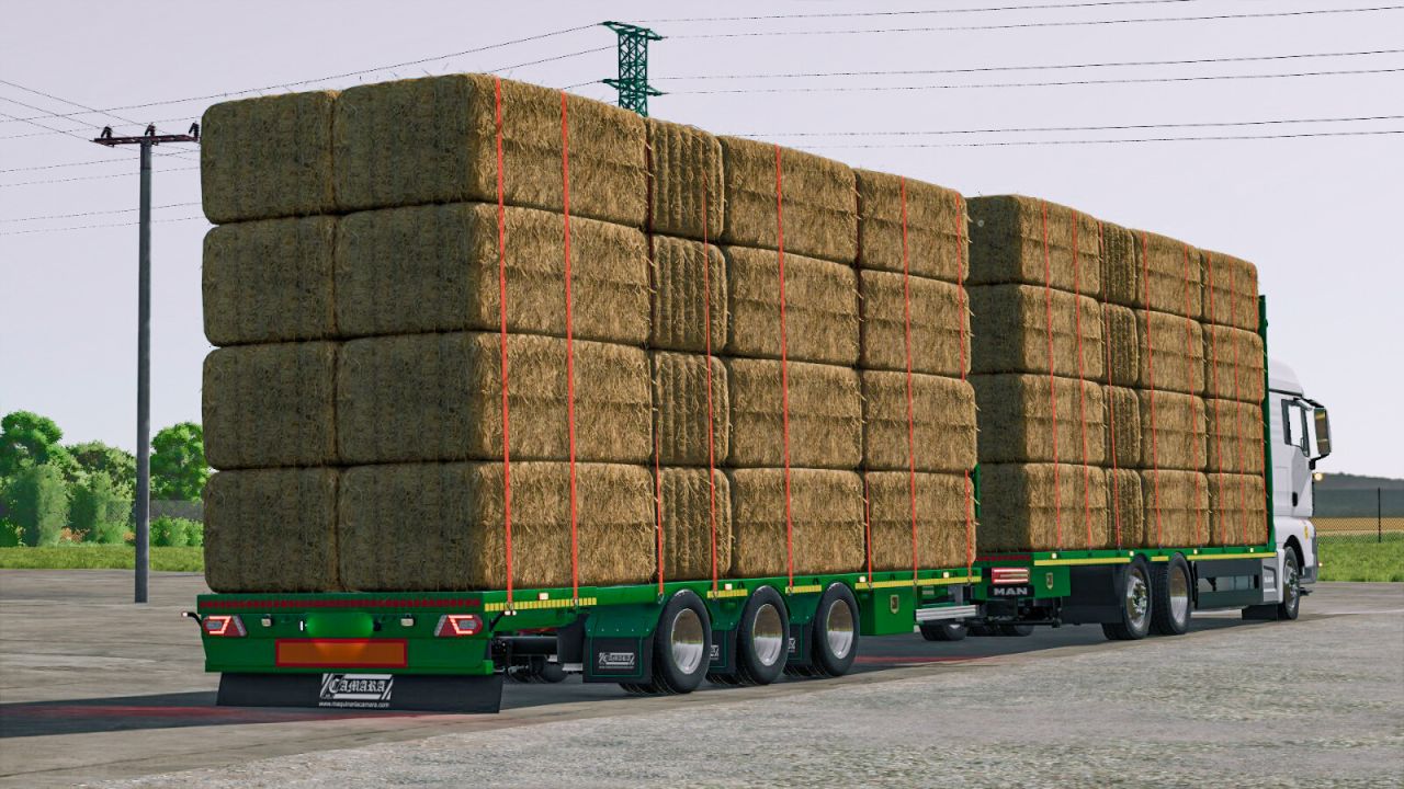 Camara Straw Transport Trailer