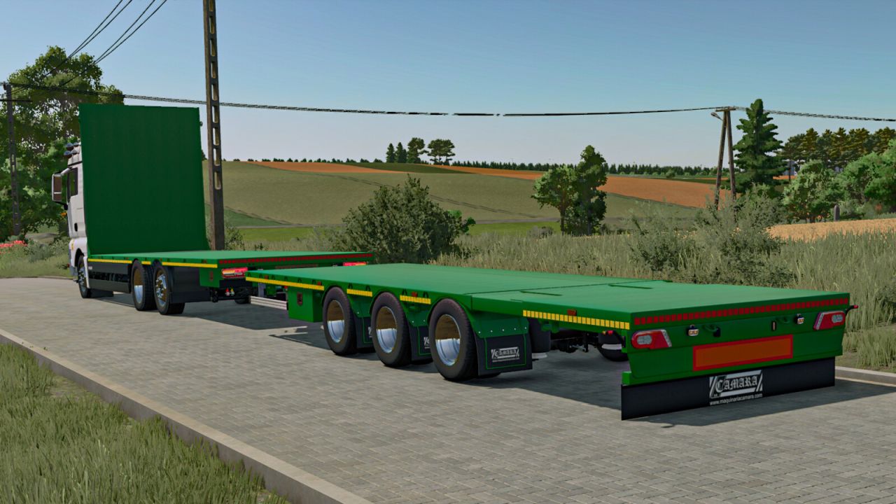 Camara Straw Transport Trailer