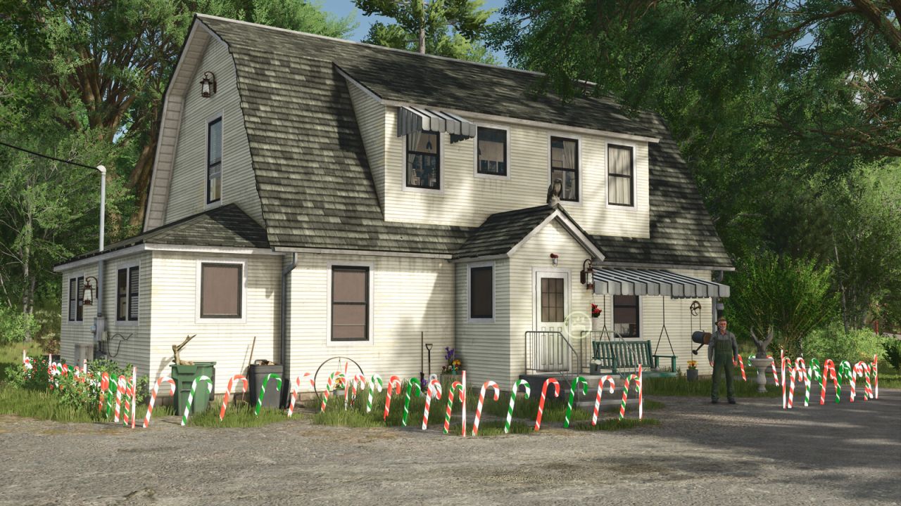 Clôture En Forme De Canne A Sucre