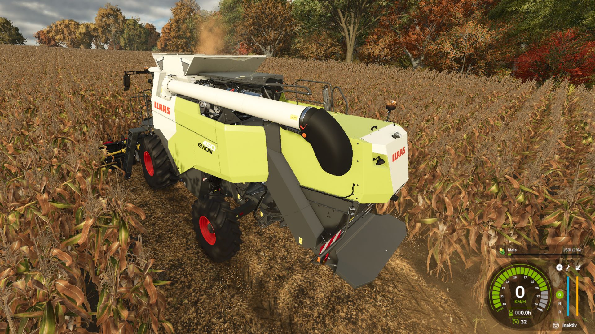 Raccoglitrice mais Capello Diamant 8 con funzione mulching