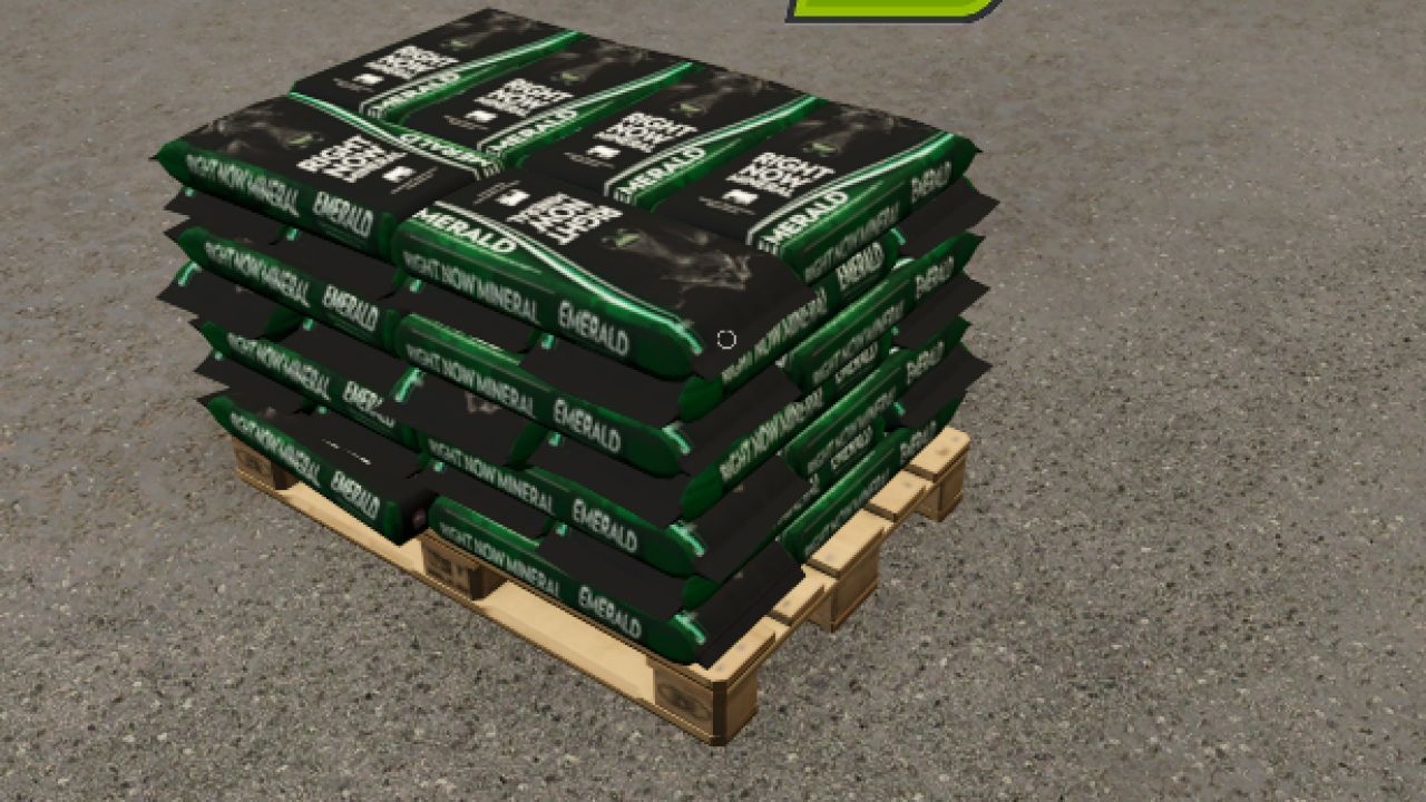 Pallet per mangimi minerali Cargill
