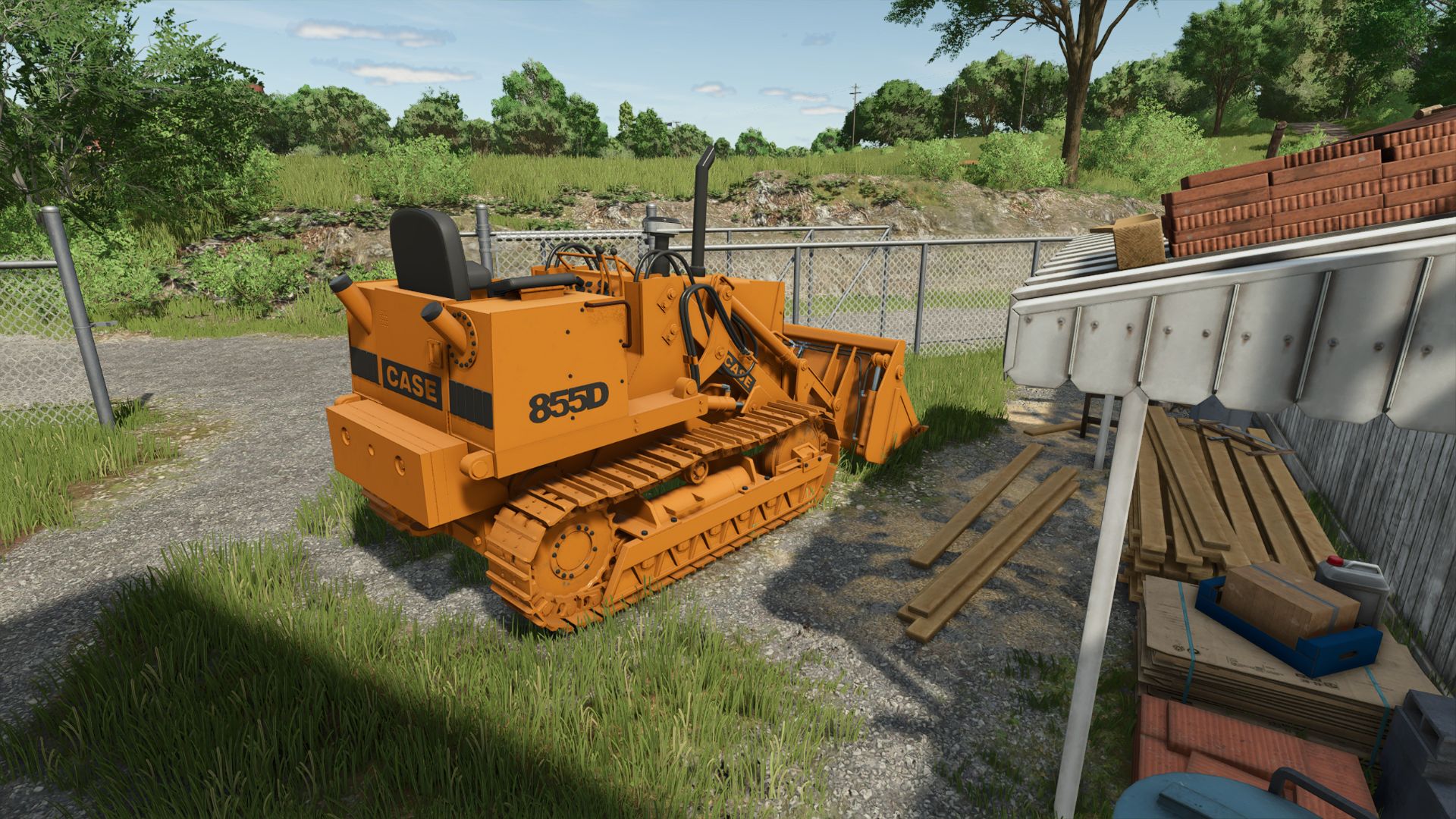 case-855d-track-loader-fs25-Q8W34 Case 855D Track Loader