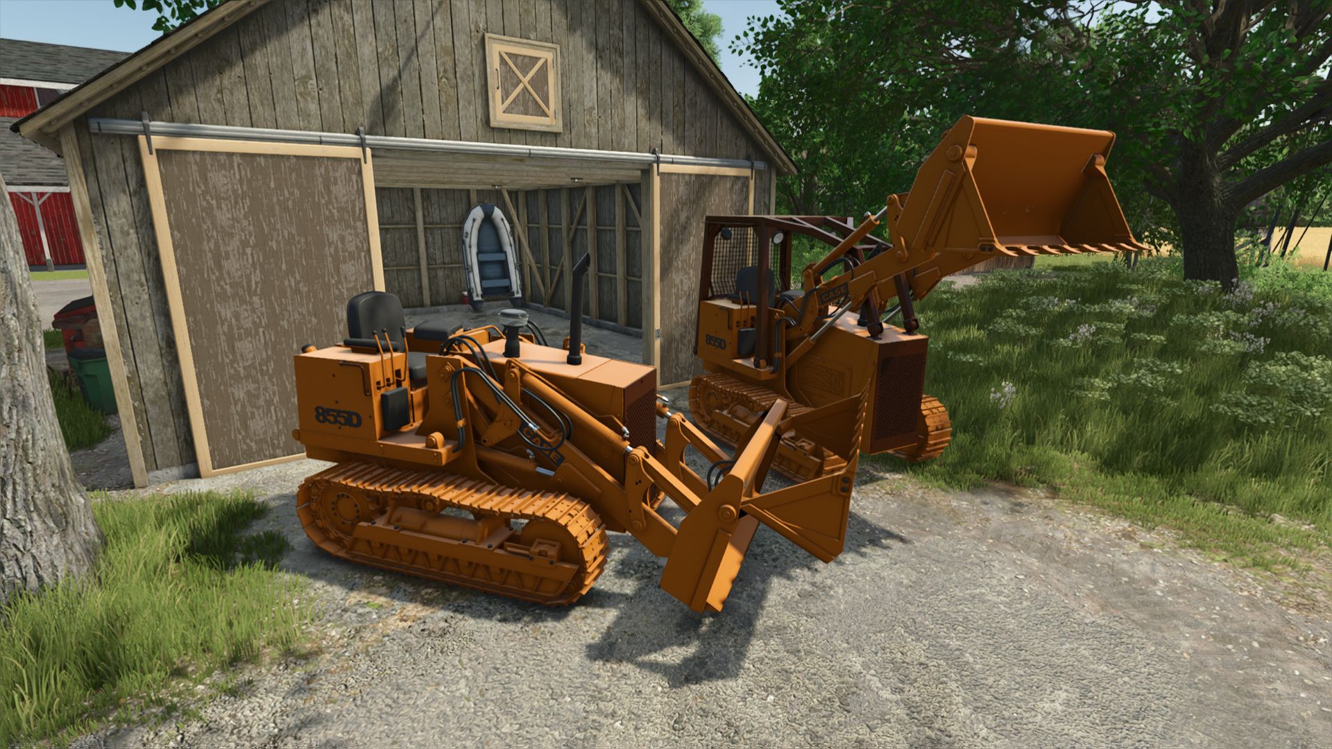 Case 855D Track Loader