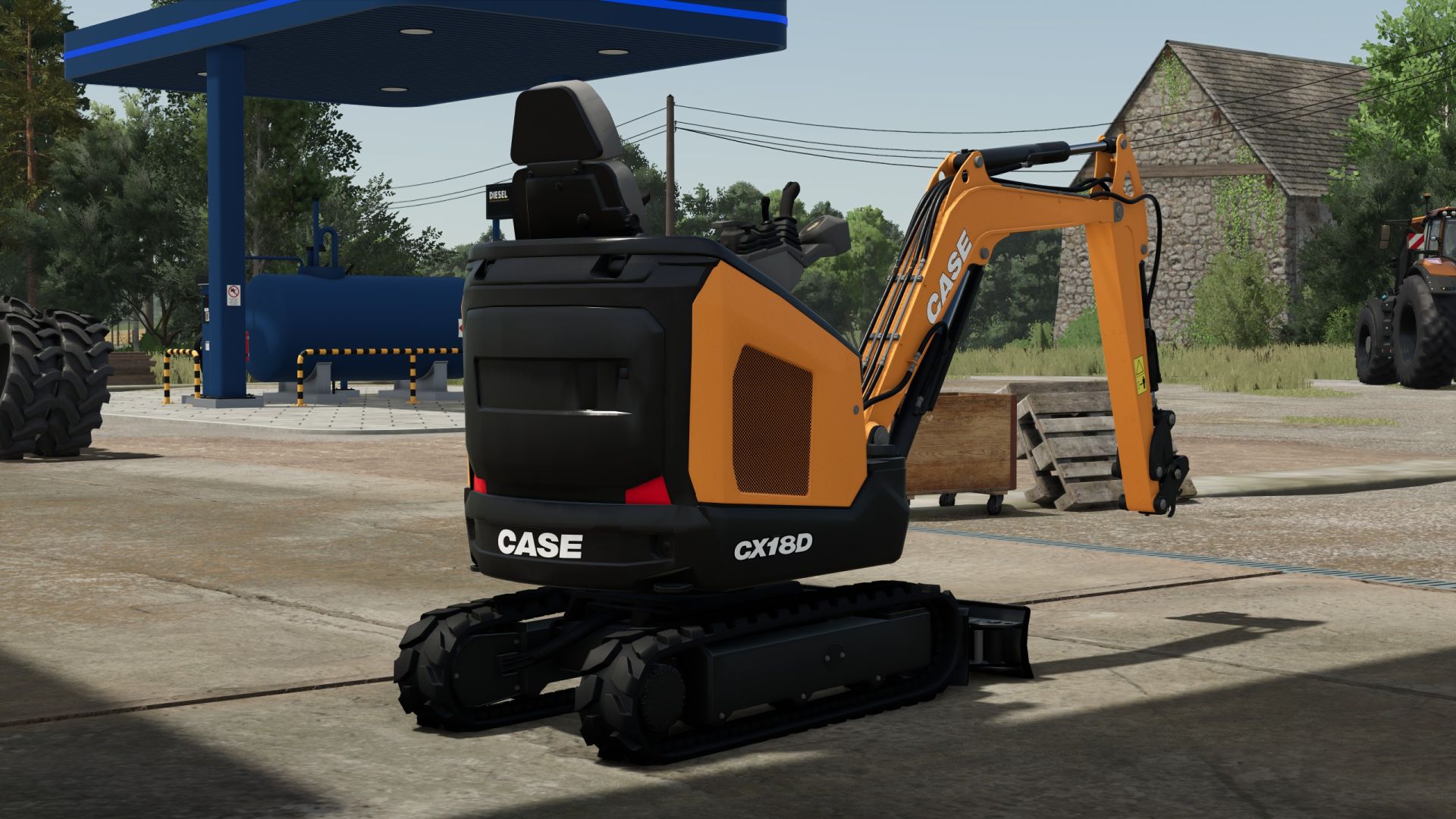 Case CX18D