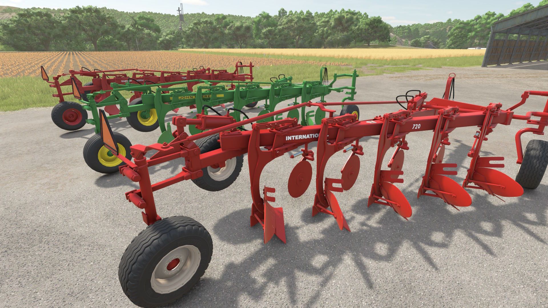 Case IH 720 (charrue à 5 fonds)